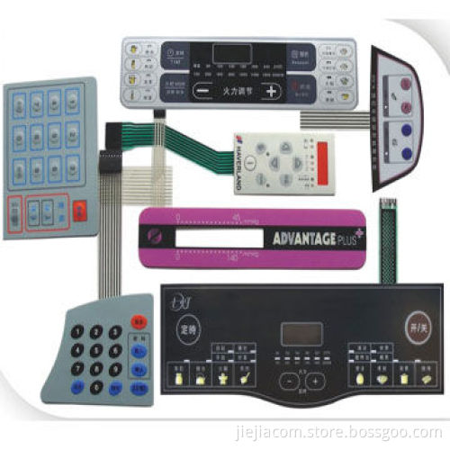 LED Membrane Switch Keypads, 0.1-0.4mm Switch Stroke
